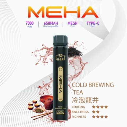 Meha Xbar 魅嗨小黑條 7000口｜一次性電子煙大容量｜台灣熱銷現貨